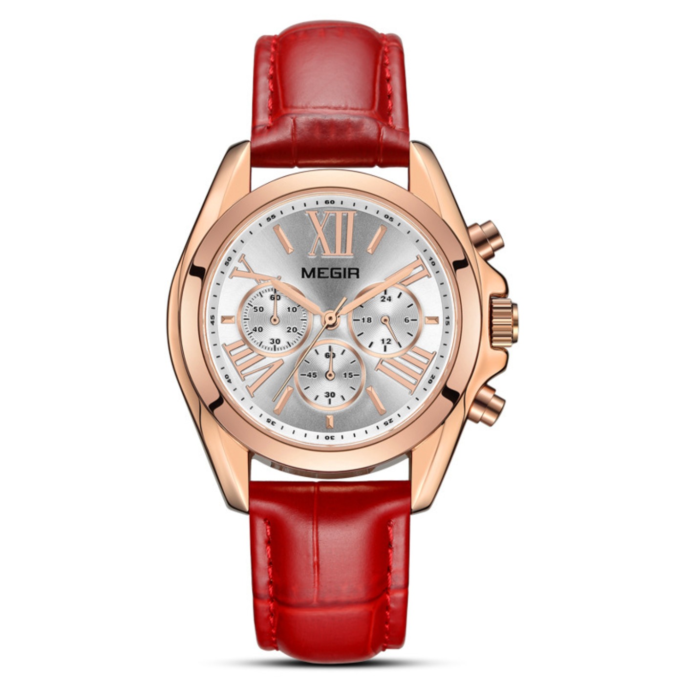 MEGIR New Luxury Leather Watch - огляд і ціна Fashion Women Watches