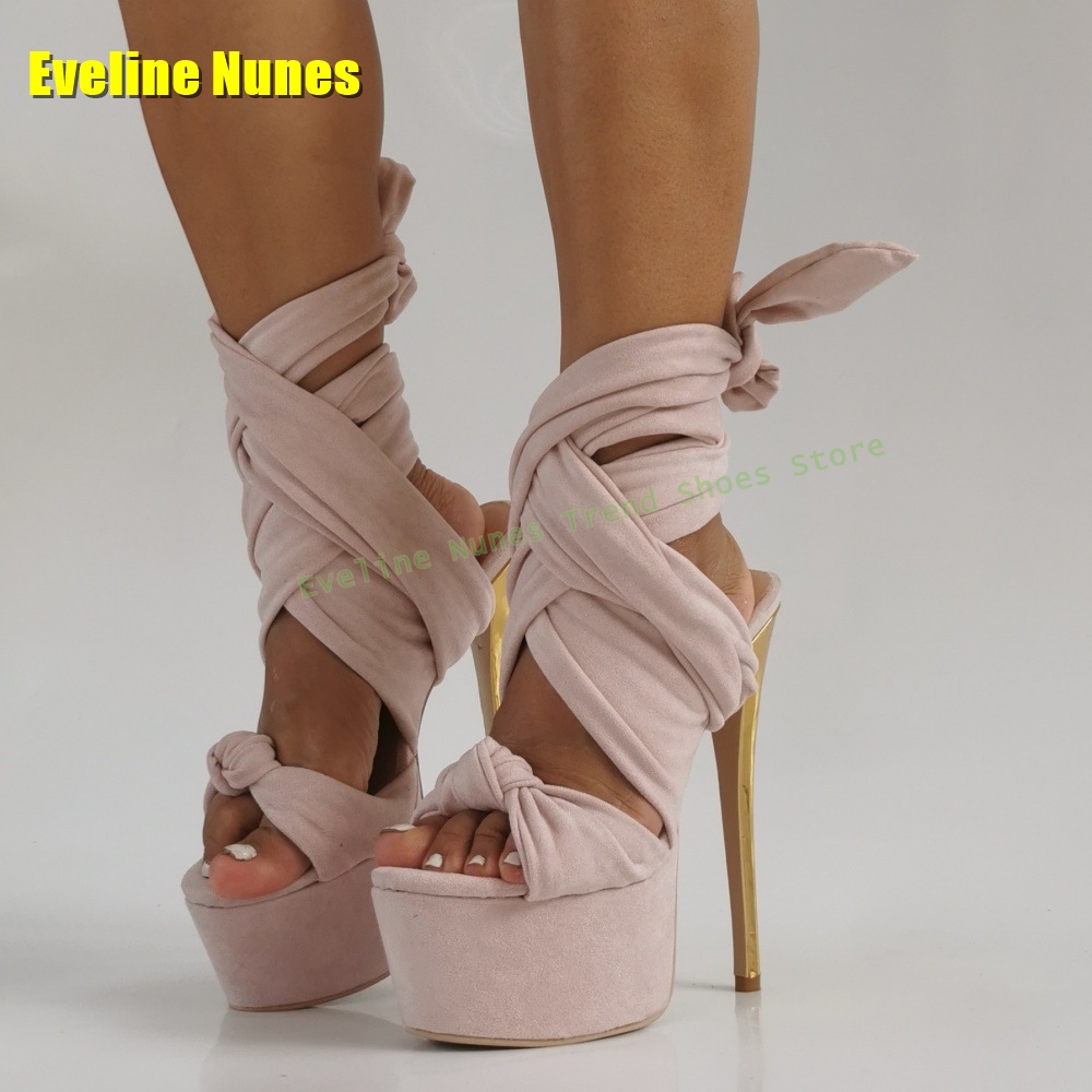 Pink Ankle Strap Sexy Sandals  - огляд і ціна Women'S Fashion Spring 2025