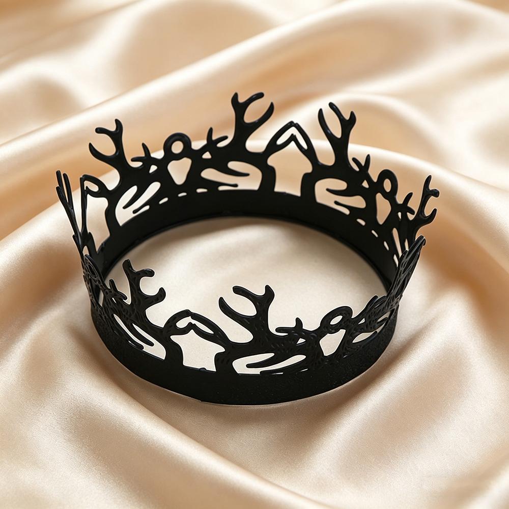 1pc Fashion Black Gothic Antle - огляд і ціна Women'S Fashion Headbands