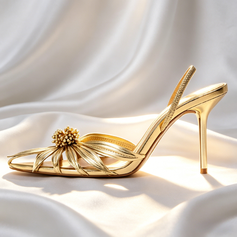 Luxury Gold Floral Detail Slin - огляд і ціна Women'S Fashion Line