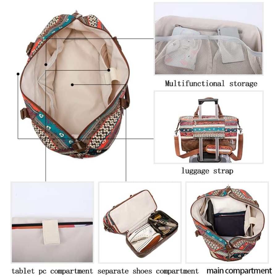 Garment Bag with Shoes Compart - огляд і ціна Canvas Tote Bag