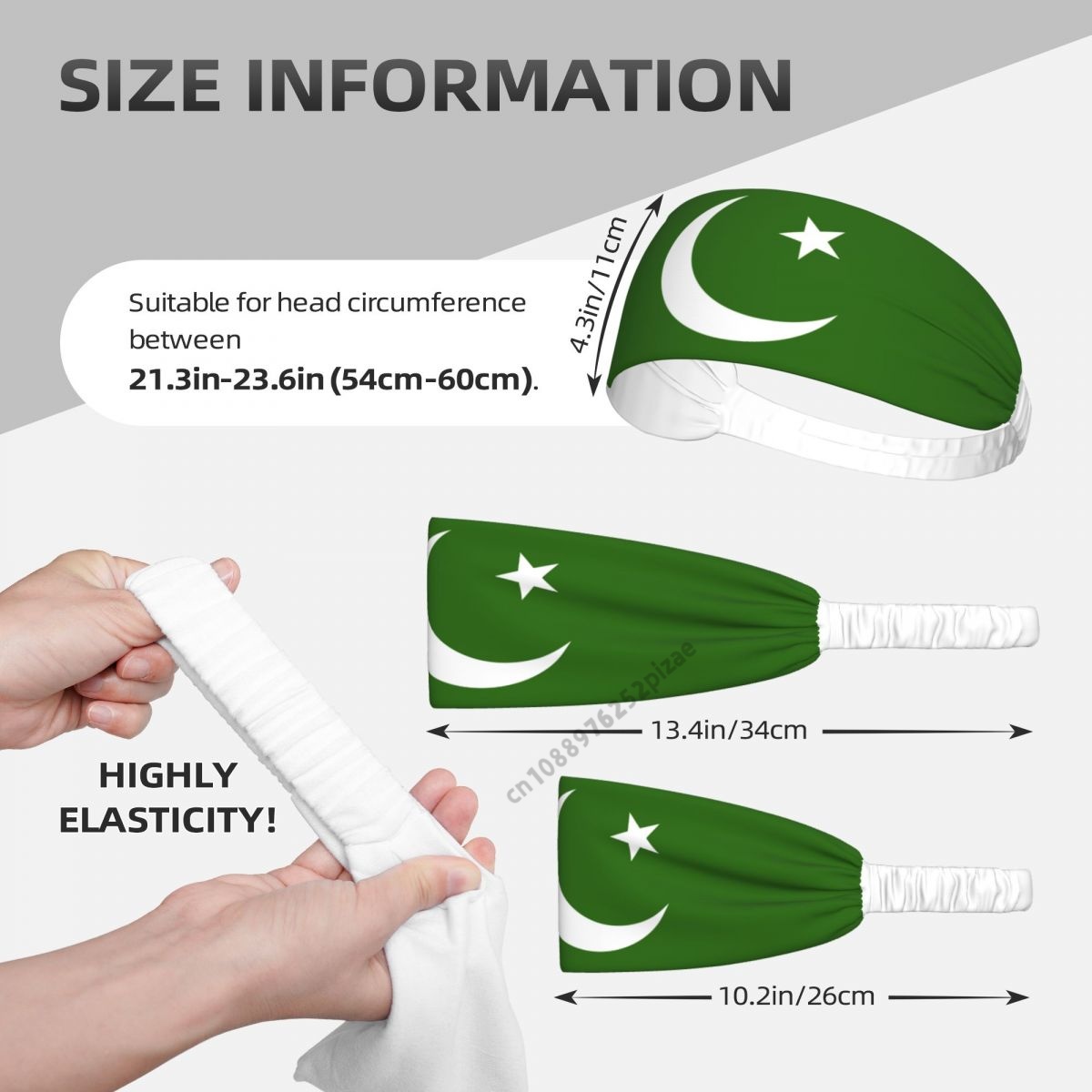 Pakistan Flag Men Women Bands  - огляд і ціна Women Fashion Pakistan