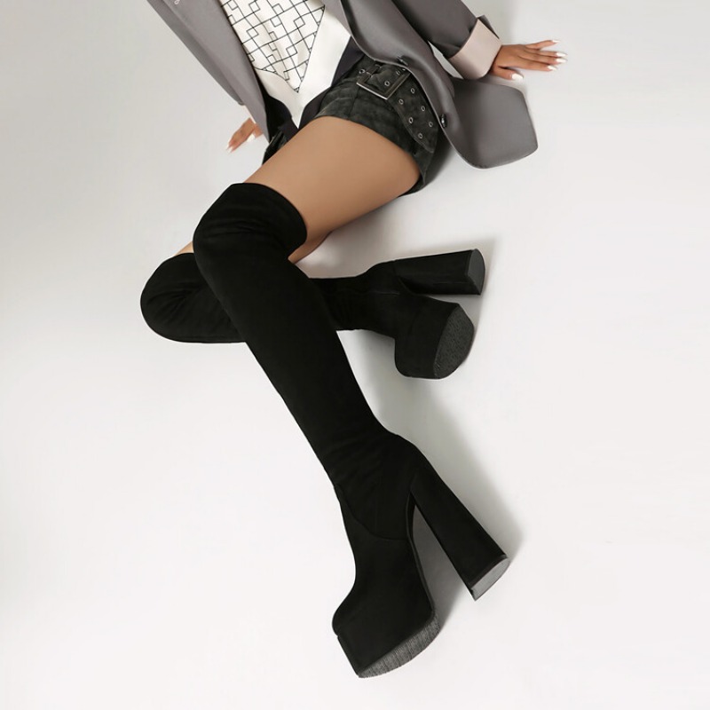 14cm Square Heel Waterproof Pl - огляд і ціна Women'S Fashion Magazine