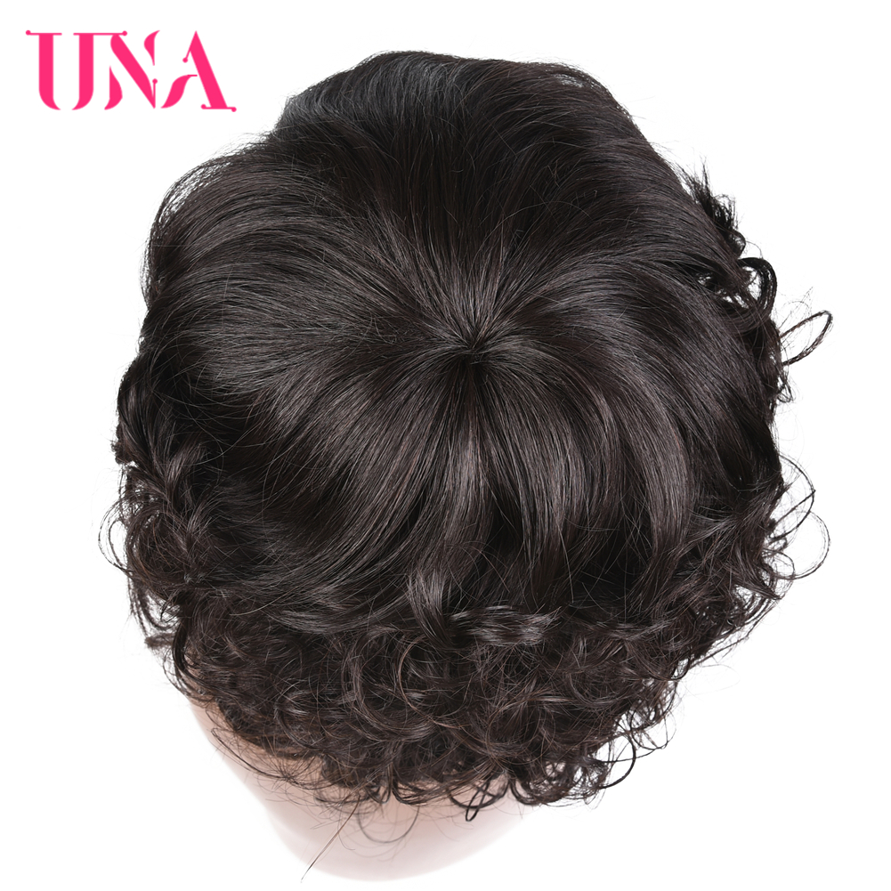 UNA Fashion Short Curly Human  - огляд і ціна Women Fashion Malaysia