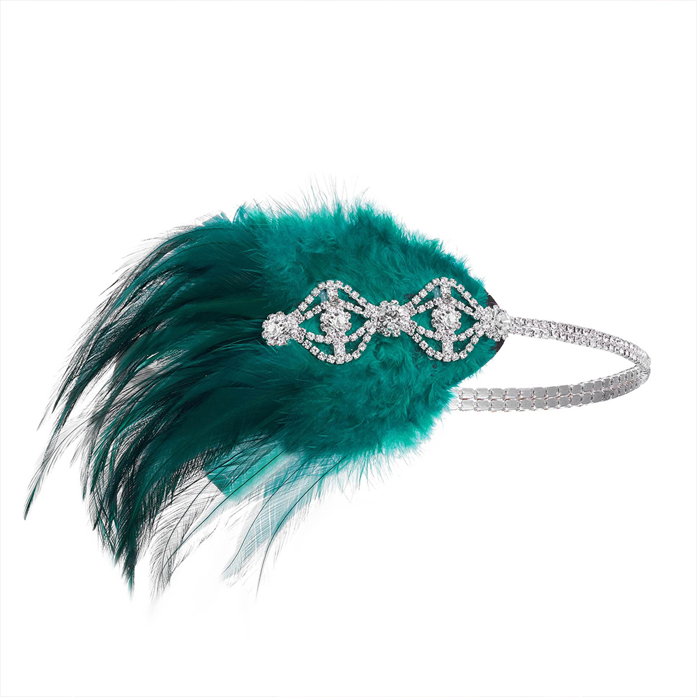 Stonefans Green Flapper Headba - огляд і ціна Women'S Fashion In The 1920S