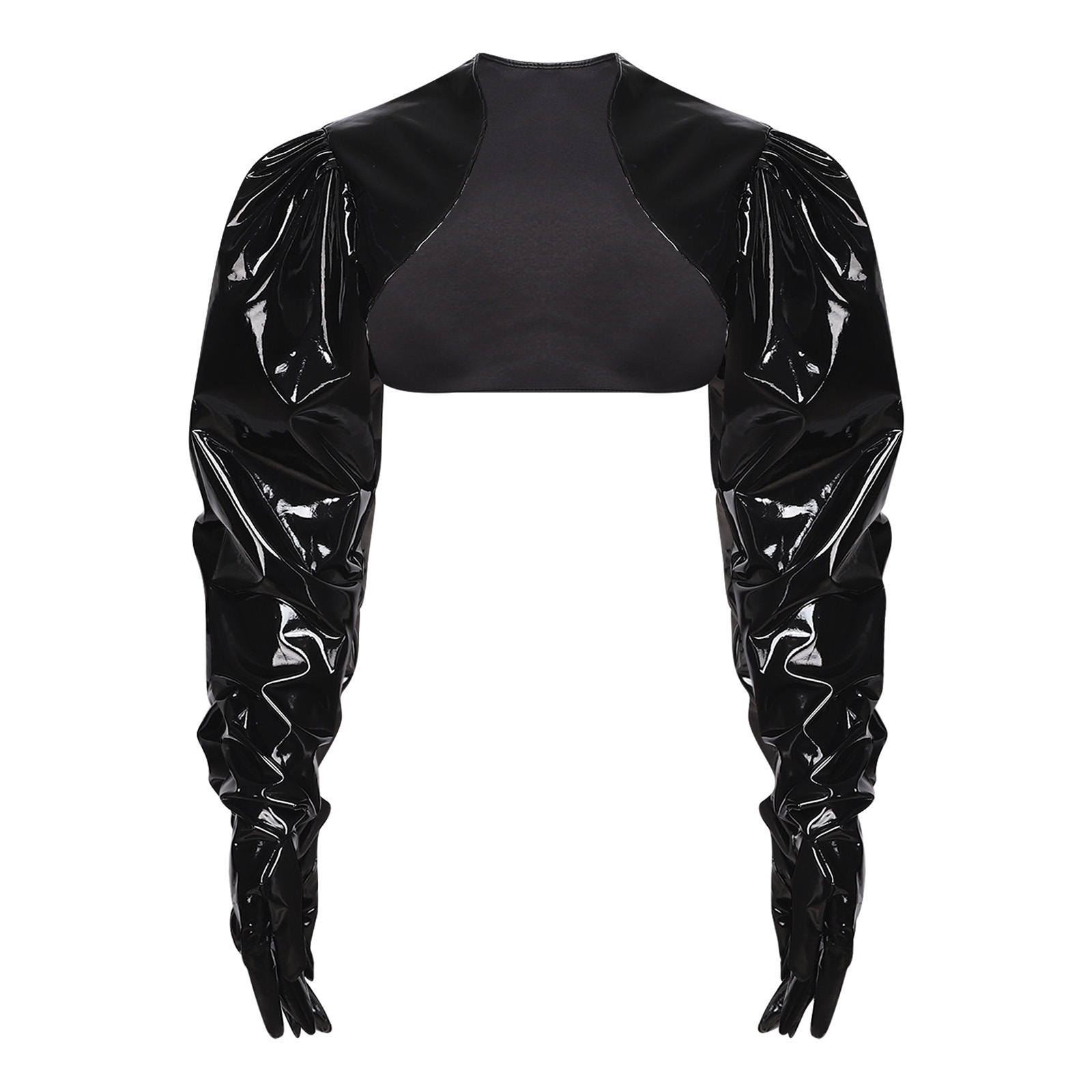 Womens Wet Look PU Leather Car - огляд і ціна Women'S Fashion Long Coat