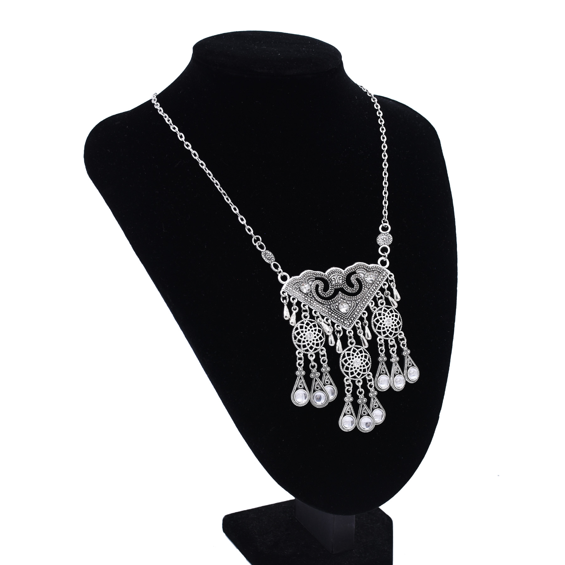 Ethnic Hollow Geometry Pendant - огляд і ціна Women Fashion Pakistan