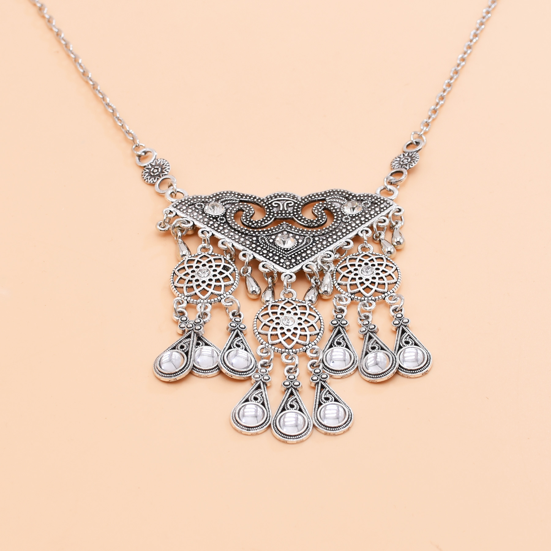 Ethnic Hollow Geometry Pendant - огляд і ціна Women Fashion Pakistan