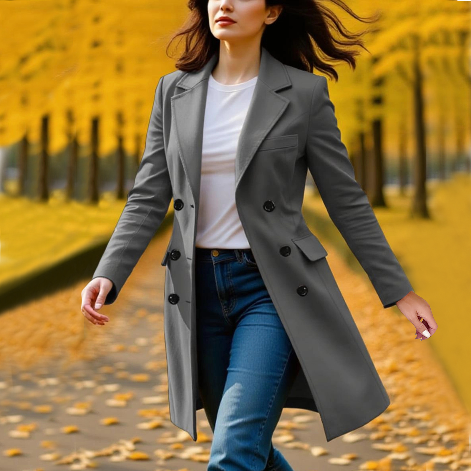 New Women's Coats Autumn Winte - огляд і ціна Women'S Fashion Long Coat