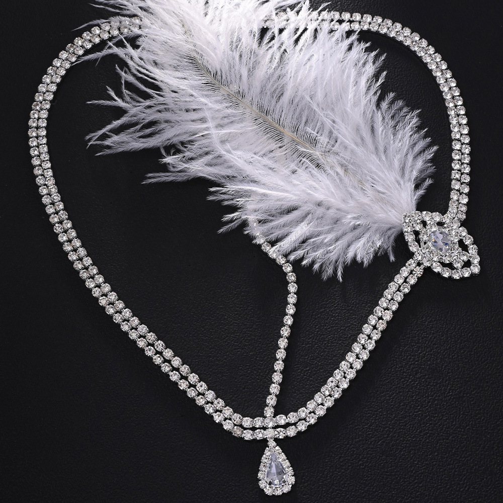 Vintage 1920s White Feather He - огляд і ціна Women'S Fashion In The 1920S